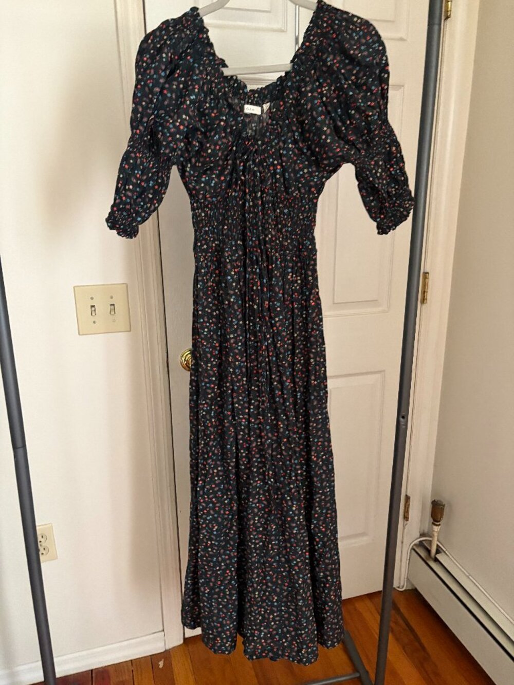 Doen Floral Smocked Dress - Size S